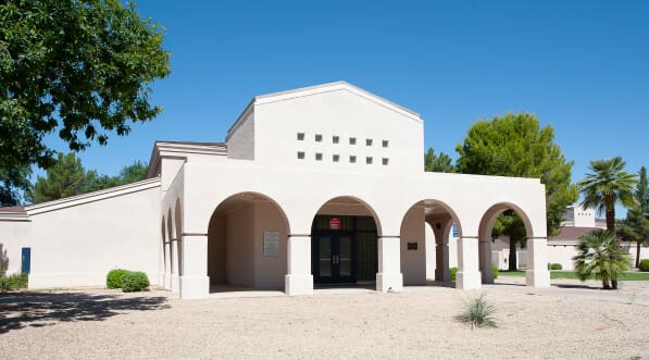 New Painted Church - vibrant new color for church building